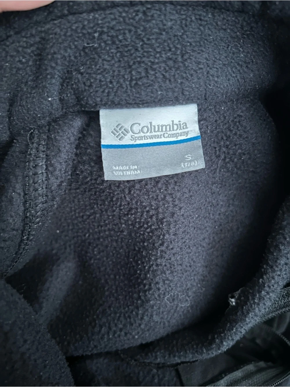 Columbia Black Fleece Jacket